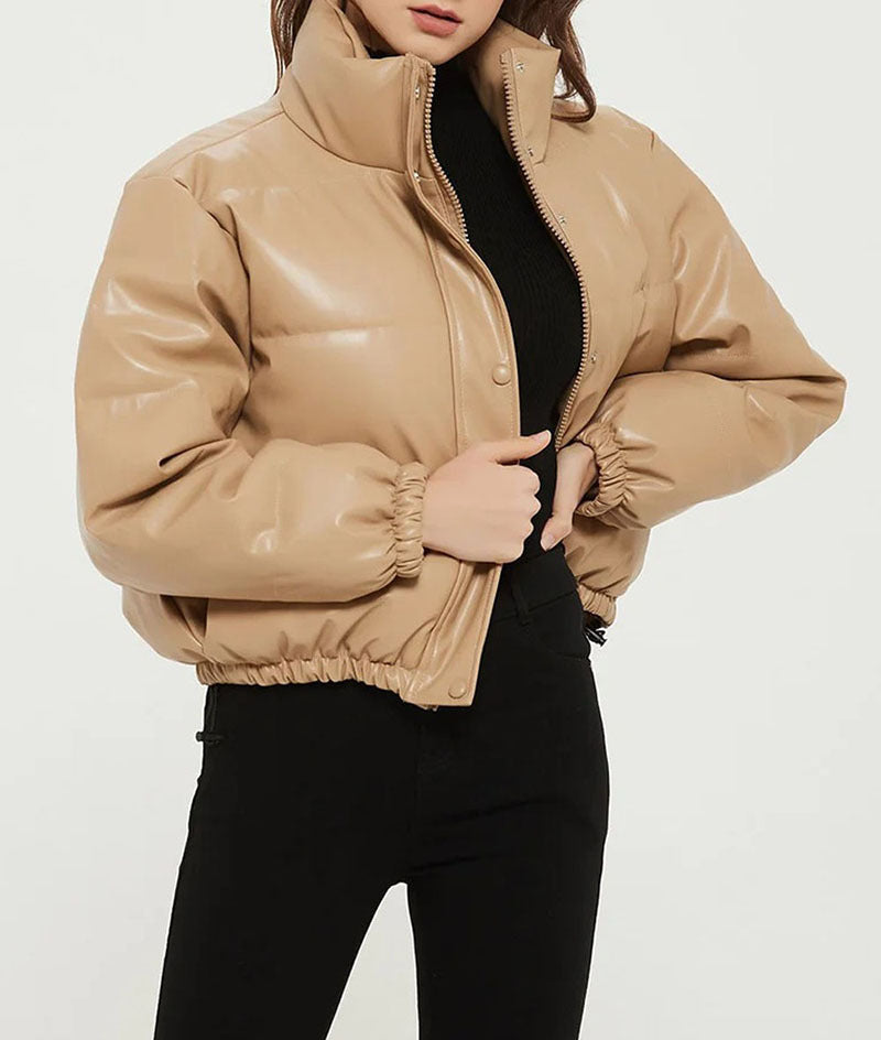 Damen Warm Bread Baumwollwattierte Jacke