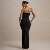 Slim Fit Sweetheart Pleated Wrap Sleeveless Sleeve Length Dress