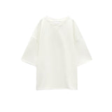 Loose Cotton Short Sleeve T shirt