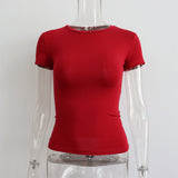 Round Neck Short Sleeve T shirt