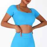 Quick Drying Seamless Yoga Fitness Suit