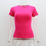 Round Neck Short Sleeve T shirt