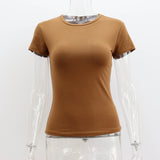 Round Neck Short Sleeve T shirt