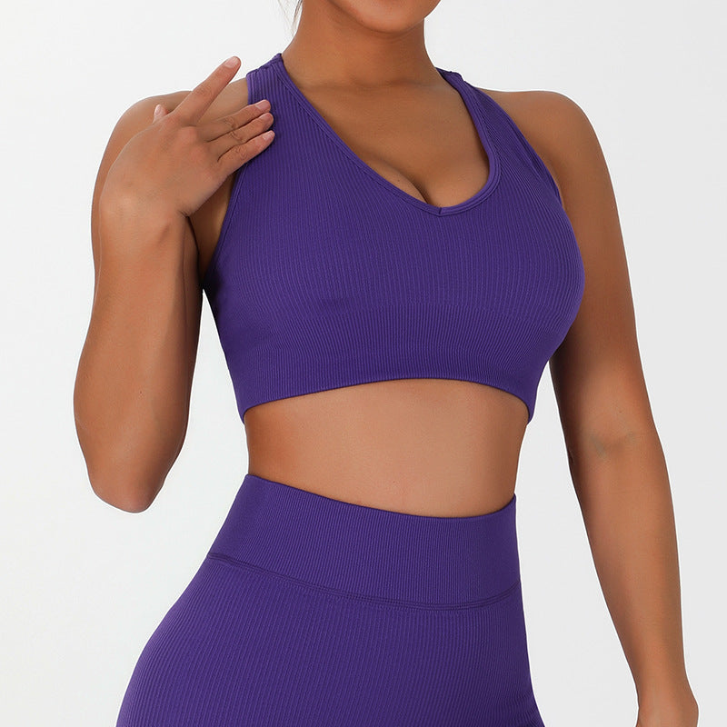 Quick Drying Seamless Yoga Fitness Suit