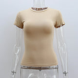 Round Neck Short Sleeve T shirt