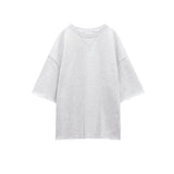 Loose Cotton Short Sleeve T shirt