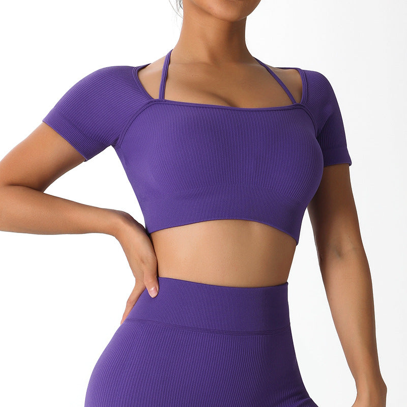 Quick Drying Seamless Yoga Fitness Suit