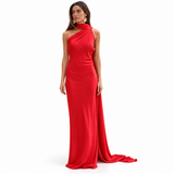 Elegant Women Ribbon Dress Fashionable Sexy Backless Slim Dress