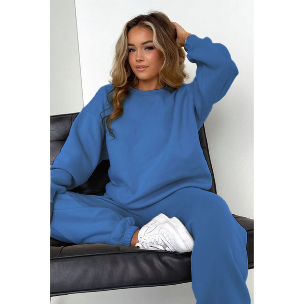 Casual Pullover Trousers Suit