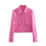 Street Casual Soft Woolen Jacket