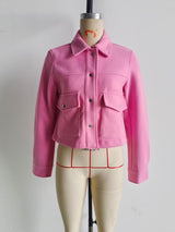 Street Casual Soft Woolen Jacket