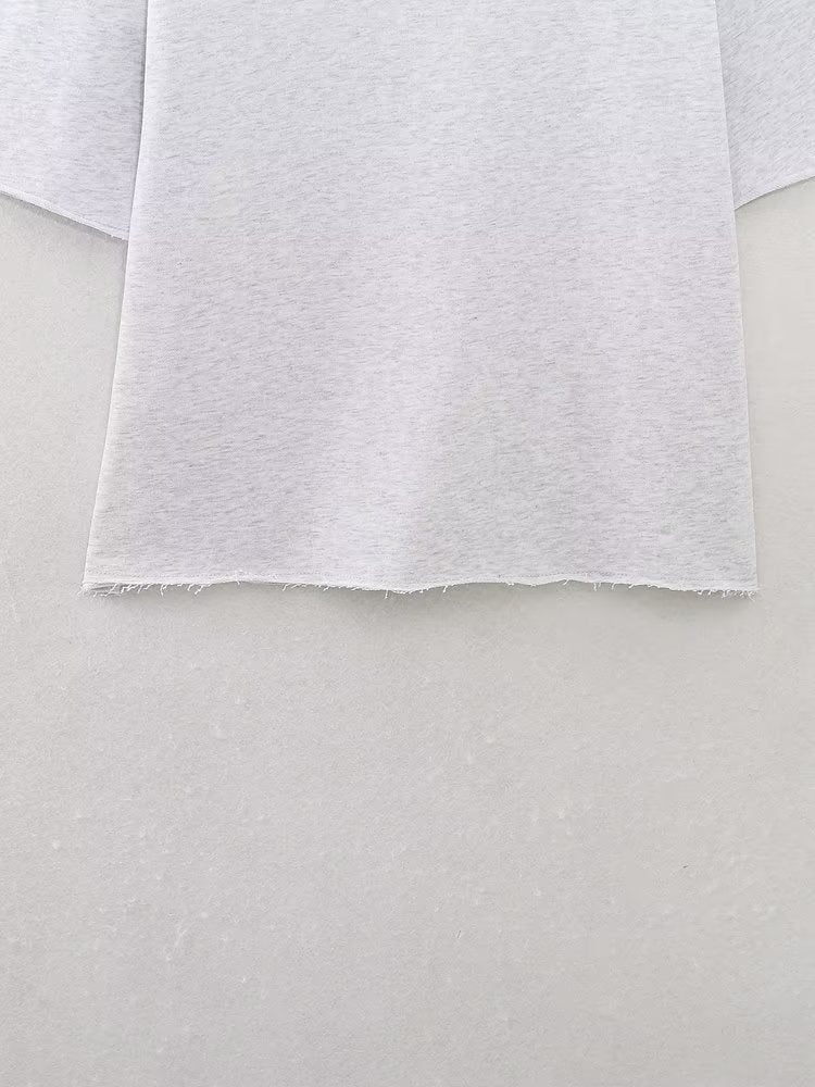 Loose Cotton Short Sleeve T shirt