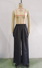 Women  High Waist  Work Pant