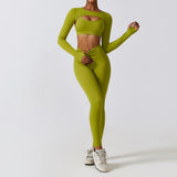 Fitness  Nude Feel Quick Drying Sports Suit