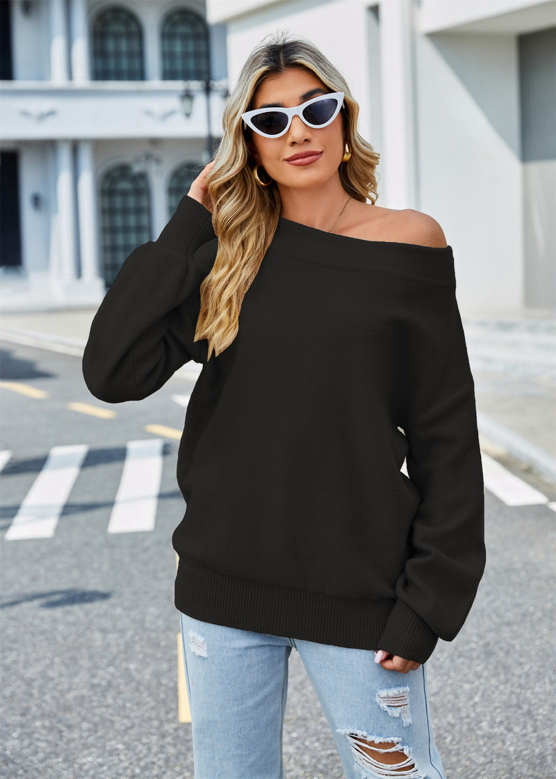 Women Loose Fitting Oversized Sweater