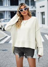 Round Neck Loose Sleeve Sweater