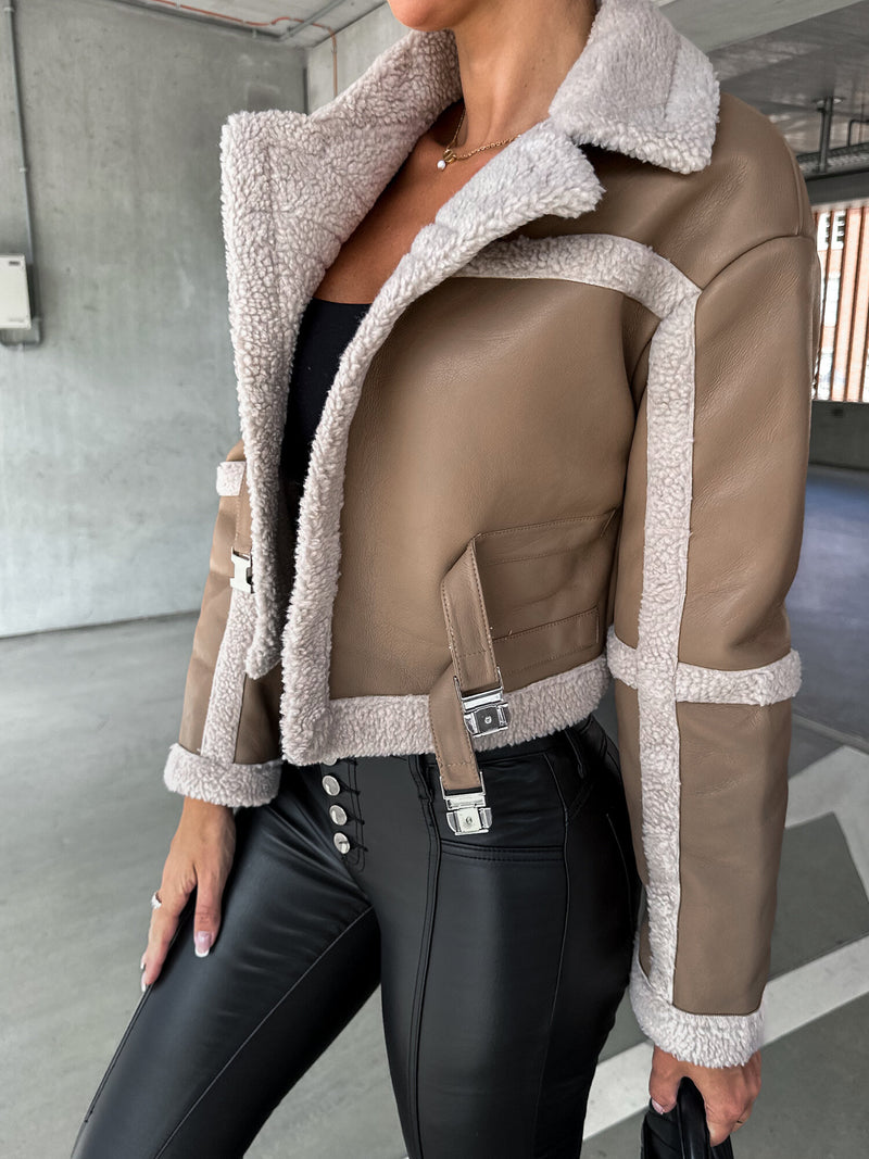 Women Loose Long Sleeve Short Coat