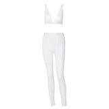 V-neck Sports Yoga Suit