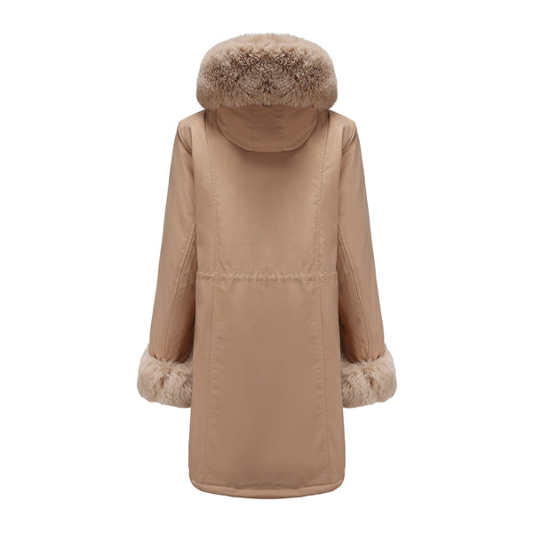 Hooded Warm Cotton Padded Jacket