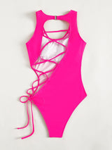 Women Adjustable One Piece Swimsuit