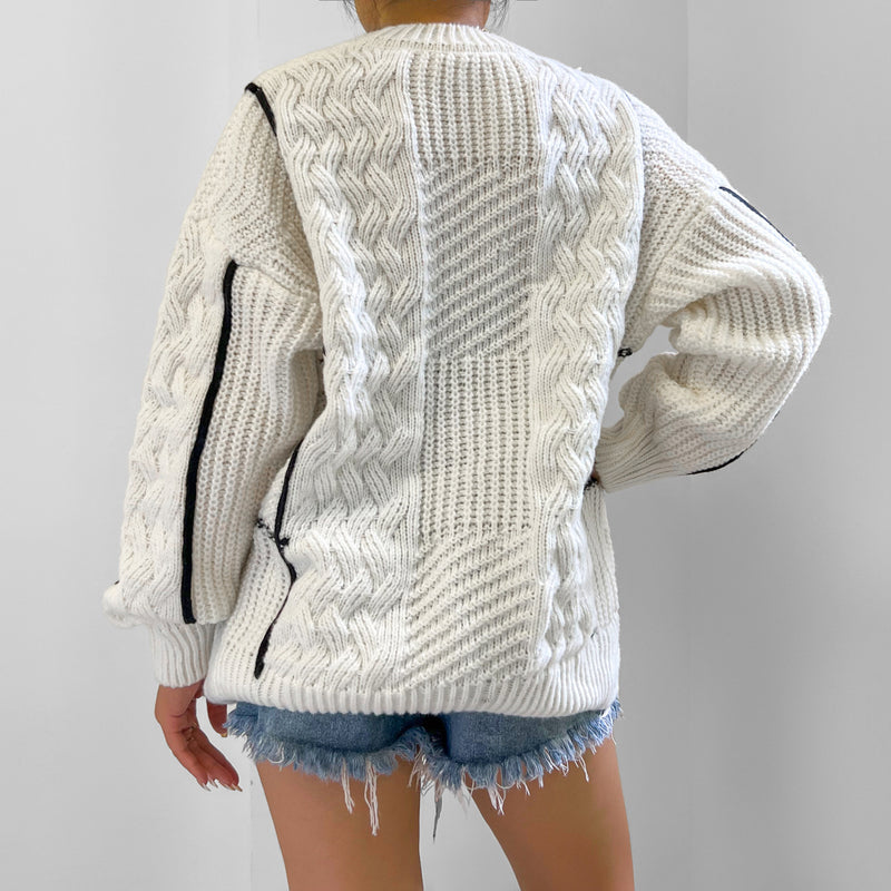 Women   Lantern Sleeve Sweater