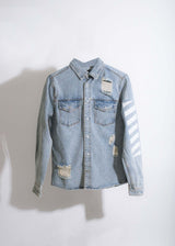 Women Washed Denim Jacket