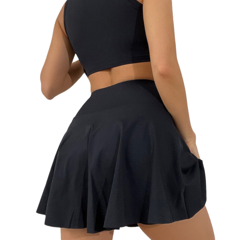 Breathable Slim  Two Piece   Skirt